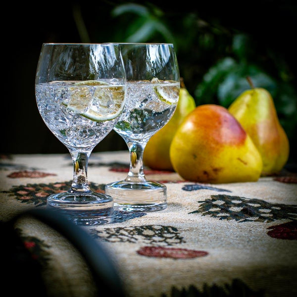 Glass of Georgina St Pear and Lime Gin